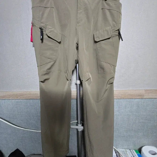 [BUNJANG] Slazenger Khaki Cargo Summer Pants (Size 95cm) / 슬레진저 카키 카고 여름팬츠 95cm
