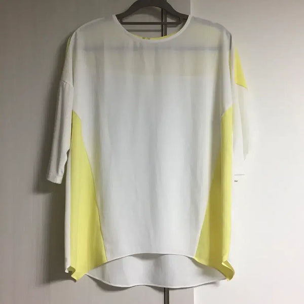 [BUNJANG] Chatelaine Short Sleeve Blouse (Size 90) / 샤트렌 반팔 블라우스