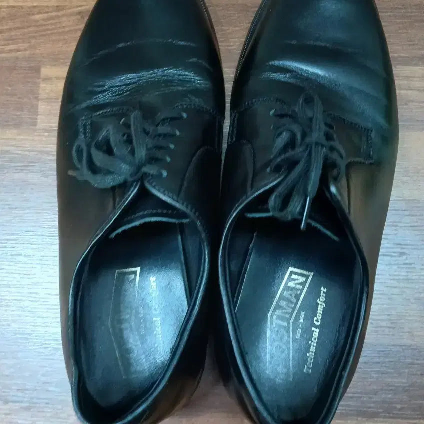 [BUNJANG] Postman Men's Leather Dress Shoes Black / 포스트맨 남성 구두 블랙