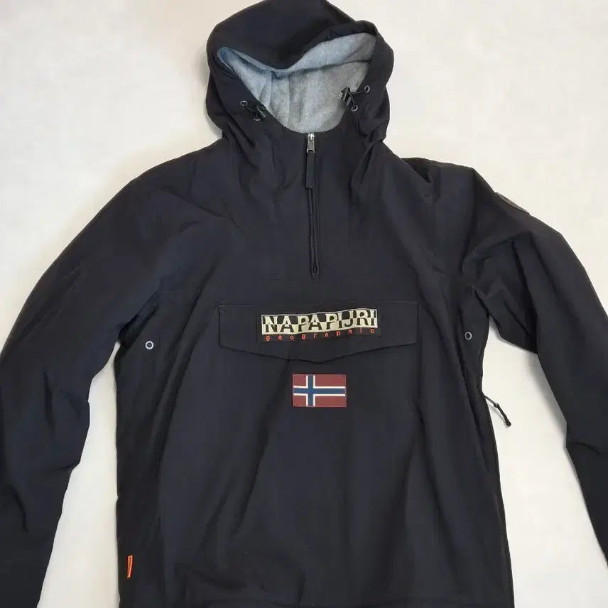 [BUNJANG] Napapijri Rainforest Anorak Jacket Black L / 나파피리 레인포레스트 아노락 자켓 블랙 L