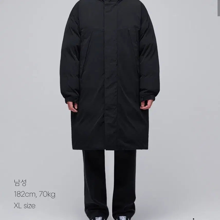 [BUNJANG] Musinsa Standard Monster Parka Black L / 무신사 스탠다드 (무탠다드) 몬스터 파카 블랙 L