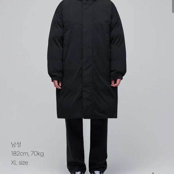 [BUNJANG] Musinsa Standard Monster Parka Black L / 무신사 스탠다드 (무탠다드) 몬스터 파카 블랙 L