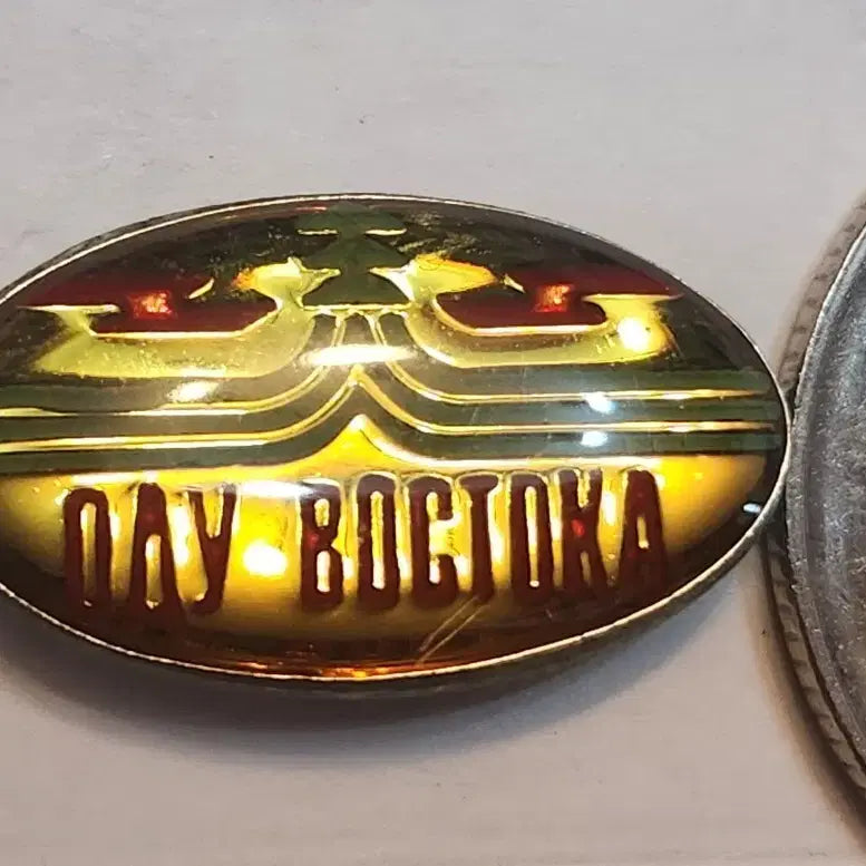 [BUNJANG] DAY BOCTOKA Commemorative Badge / 러시아 기념 뱃지 'DAY BOCTOKA'