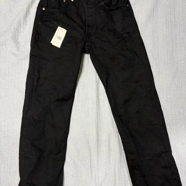 [BUNJANG] RRL Vintage Five Pocket Black Jeans (33/32) / (33/32)rrl 빈티지파이브포켓 블랙온블랙