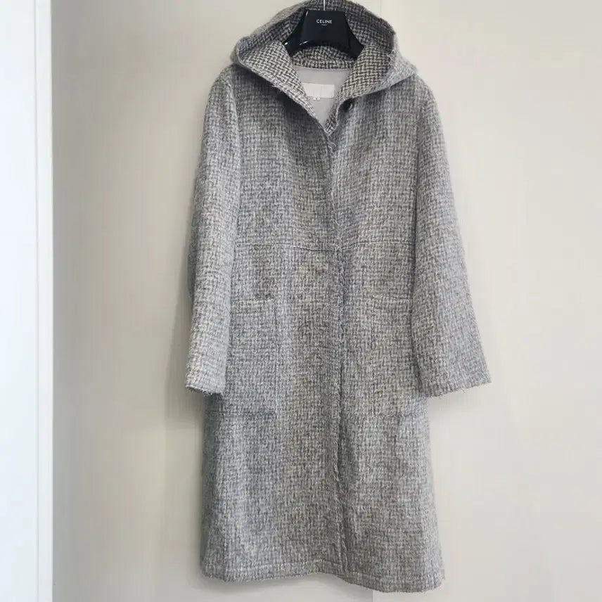 [BUNJANG] LUSSO Hooded Wool Coat / 제평 LUSSO 코트