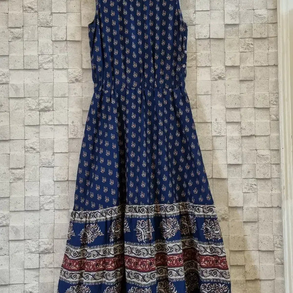 [BUNJANG] Libre Ethnic Cotton Long Dress / Libre 에스닉 아사면 롱원피스