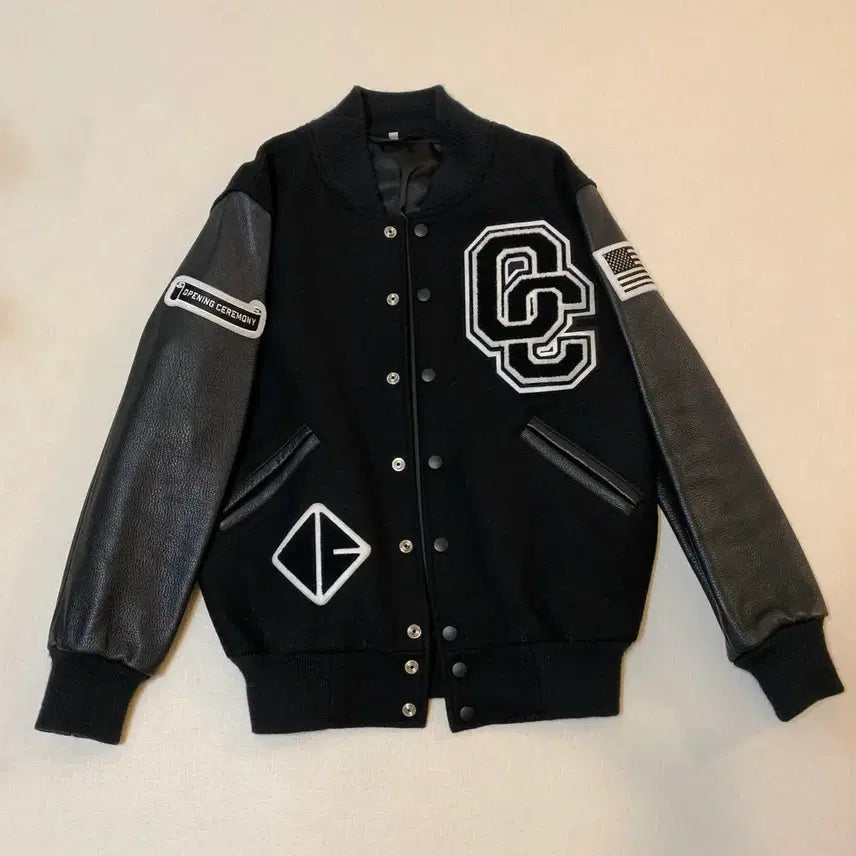 [BUNJANG] Opening Ceremony Varsity Jacket / 오프닝세레머니 바시티자켓