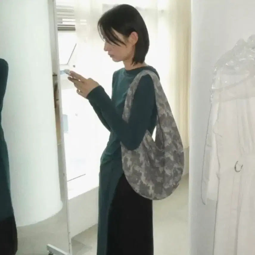 [BUNJANG] Murrow Jacquard Shoulder Bag / 뮤로우 - 쟈카드 숄더백