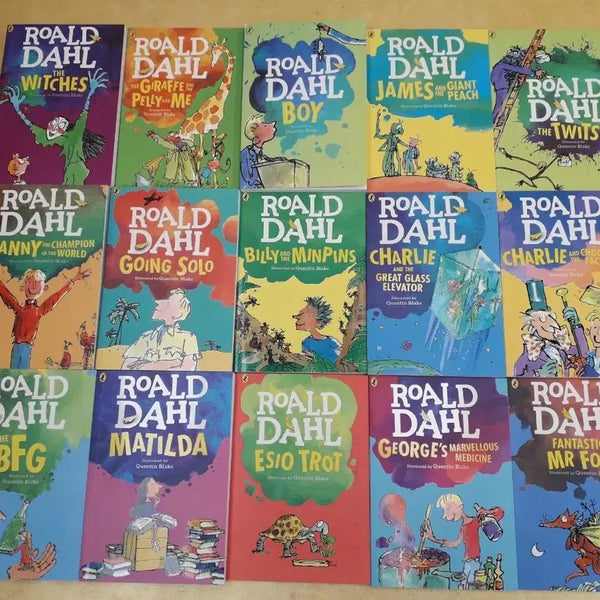[BUNJANG] Roald Dahl Series 15 Volume Set / Roald Dahl ~ 시리즈전 15권