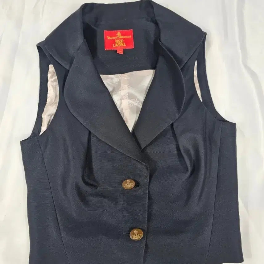 [BUNJANG] Vivienne Westwood Red Label Vest / 비비안웨스트우드레드라벨조끼