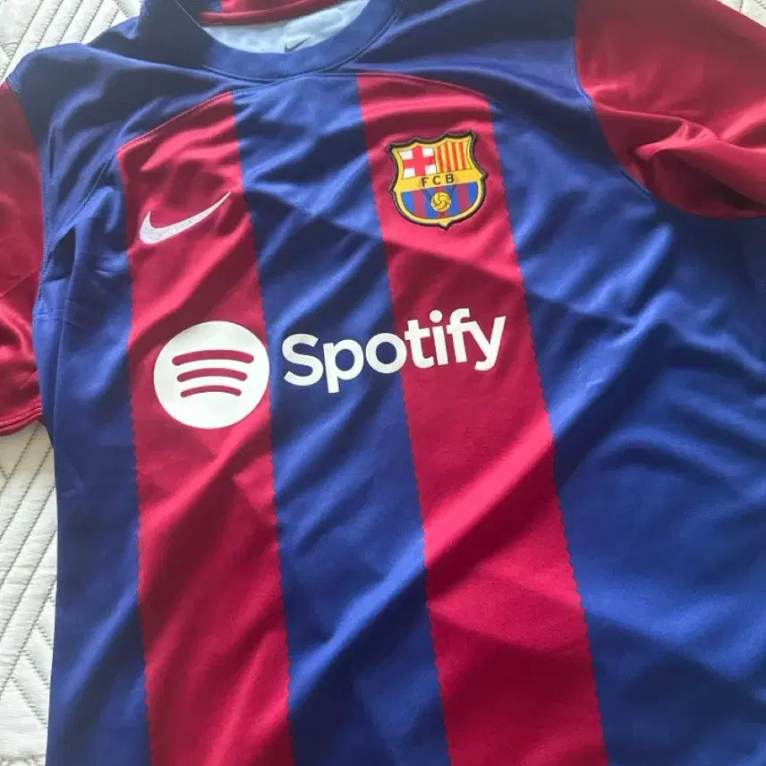 [BUNJANG] FC Barcelona Spotify Replica Jersey XL / FC 바르셀로나 스포티파이 유니폼 xl