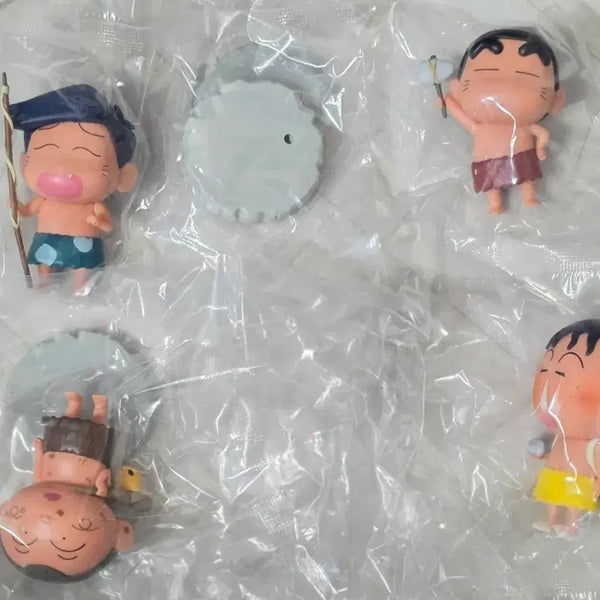 [BUNJANG] Crayon Shin-chan Primitive Era Figures Set / 새상품)짱구는 못말려 원시시대 피규어