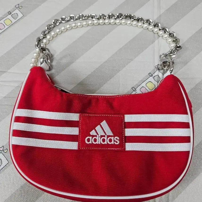 [BUNJANG] Adidas Shoulder Bag Red / 아디다스 숄더백 레드