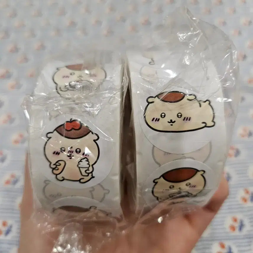 [BUNJANG] Munzhikgwi Kurimanju Roll Sticker 500 Pieces / 먼직귀 쿠리만쥬 롤스티커 500p