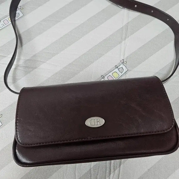 [BUNJANG] Doumaro Mona Brown Crossbody Bag / 두마로 모나 브라운 크로스백