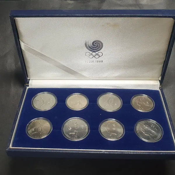 [BUNJANG] 1988 Seoul Olympics 8-Coin Set & 1986 Asian Games Coin / 88 올림픽 8종 주화 세트 86 아시안 게임 동전 화폐