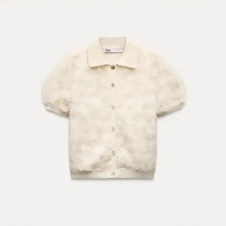 [BUNJANG] ZARA Lace Sequin Knit Top / ZARA자라 레이스 시퀸 니트 탑