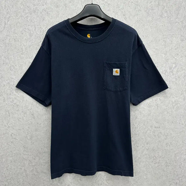 [BUNJANG] Carhartt Men's Loose Fit Short Sleeve T-Shirt Size 100/L / 100 칼하트 남자 루즈핏 반팔 티셔츠