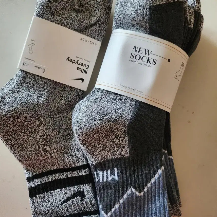 [BUNJANG] Dry-Fit Socks 8 Pairs (XL) / 드라이핏 양말 8켤레 (XL) / 새 상품