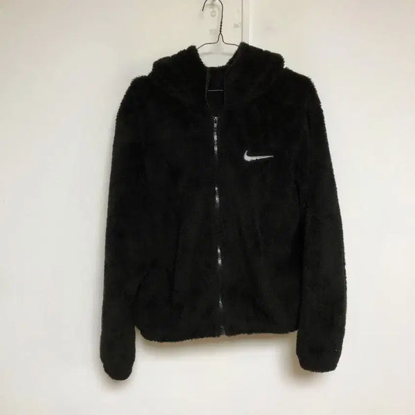 [BUNJANG] Nike Women's Fleece Hooded Jacket / 나이키 여성 뽀글이 후드자켓 100L 77호@9981