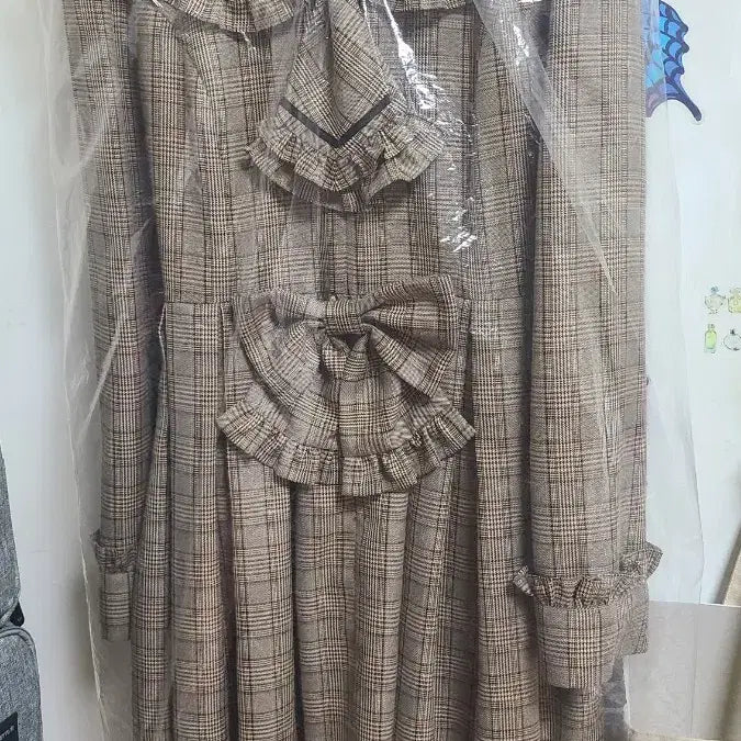 [BUNJANG] Lief Glen Check Lolita Dress / 리프 LIEF 글렌체크 로리타 원피스