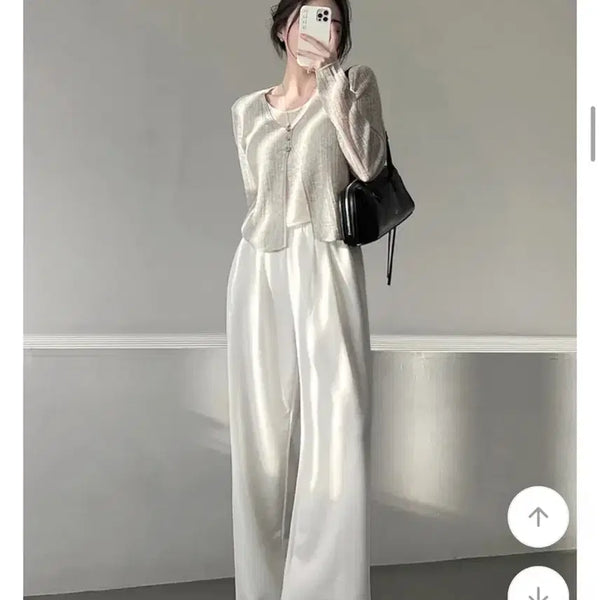 [BUNJANG] Ganadaran Wide Pants / 가나다란 와이드 팬츠