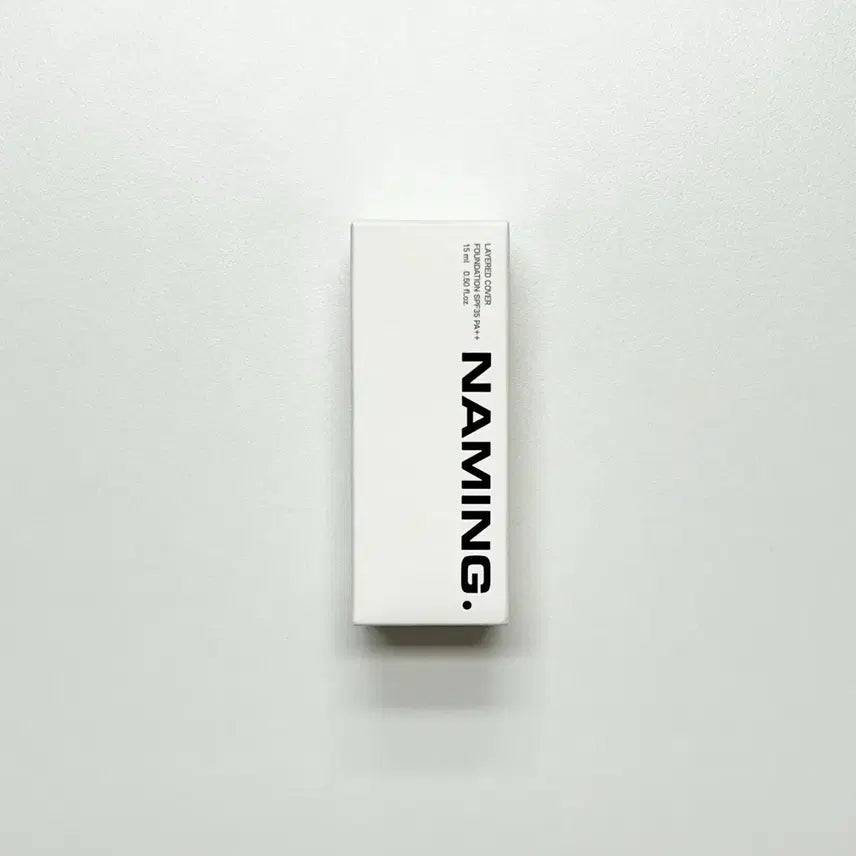 [BUNJANG] Naming Layered Cover Foundation 15ml (Shade 17Y) / 네이밍 레이어드 커버 파운데이션 15ml 17y