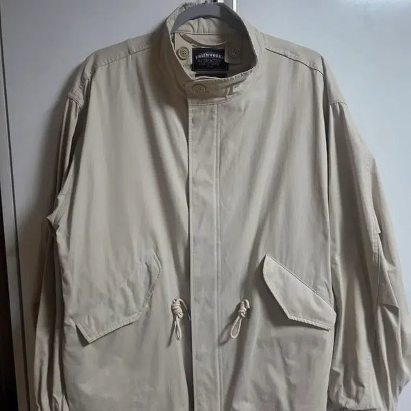 [BUNJANG] Prismworks Short Field Jacket (Ivory, Black) / 프리즘웍스 숏야상 m (아이보리,블랙)