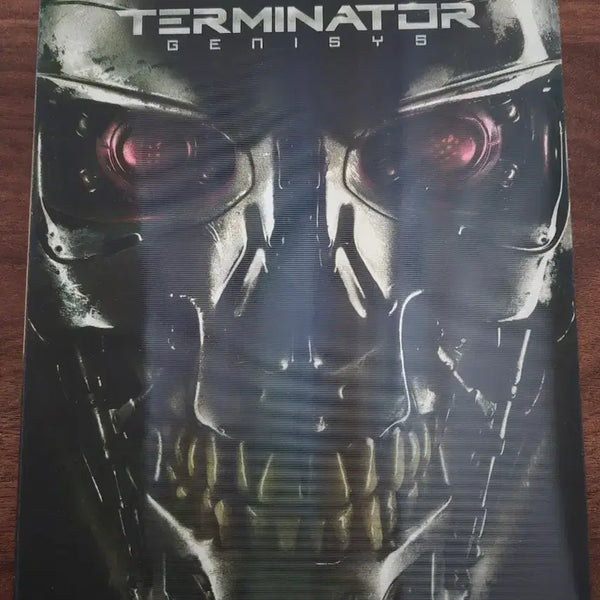 [BUNJANG] Terminator Genisys Lenticular Steelbook Blu-ray / 터미네이터 제니시스 렌티큘러 스틸북 블루레이