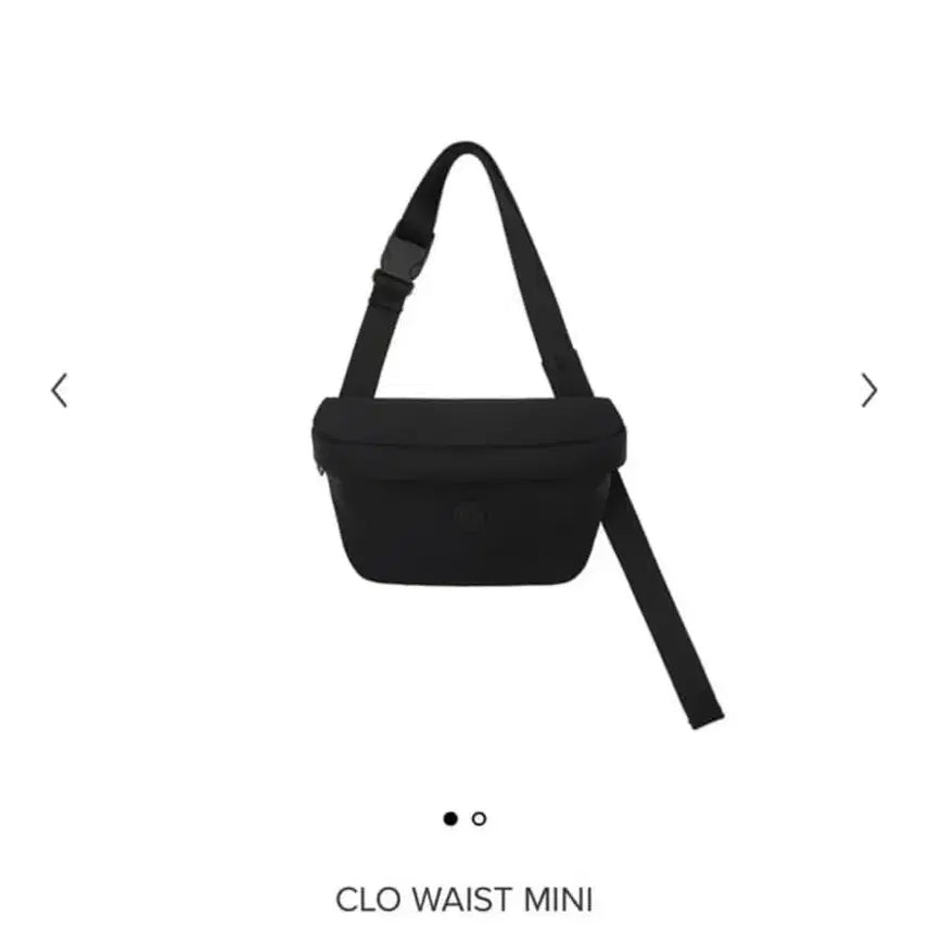 [BUNJANG] MinuteMute Clo Waist Mini (Black) / 미닛뮤트 클로웨이스트 미니 (블랙)