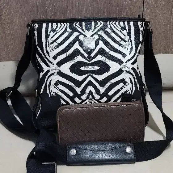 [BUNJANG] MCM Stark Printing Crossbody Bag / MCM 스타크 프린팅 크로스백