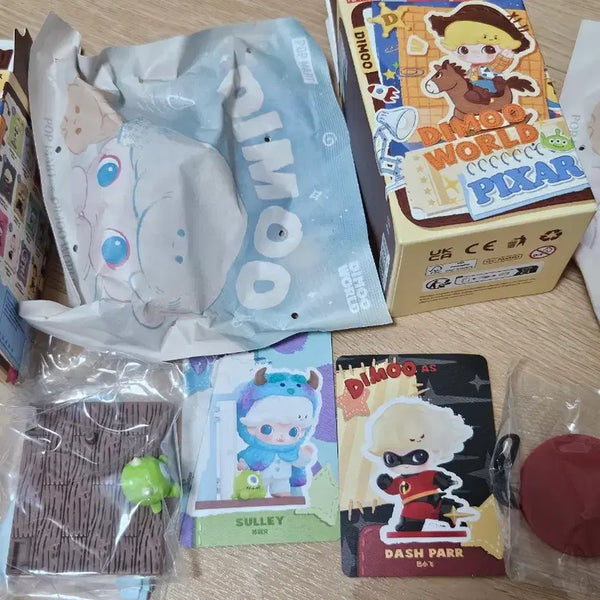[BUNJANG] Pop Mart Disney Pixar Figure Sulley & Dash Bundle / 팝마트 디무 픽사 피규어 설리, 대쉬