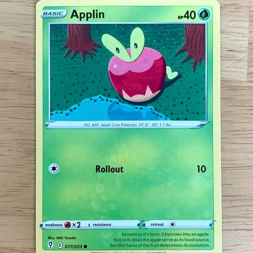 [BUNJANG] North American Pokémon Card Scyther 017/203 / 북미 포켓몬카드 과사삭벌레 017/203