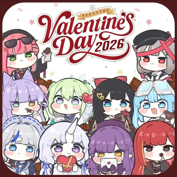 [BUNJANG] Stellive 2026 Valentine Mug Set, Keycaps & Stickers / 스텔라이브 2026 발렌타인 머그컵세트,키캡&띠부띠부씰