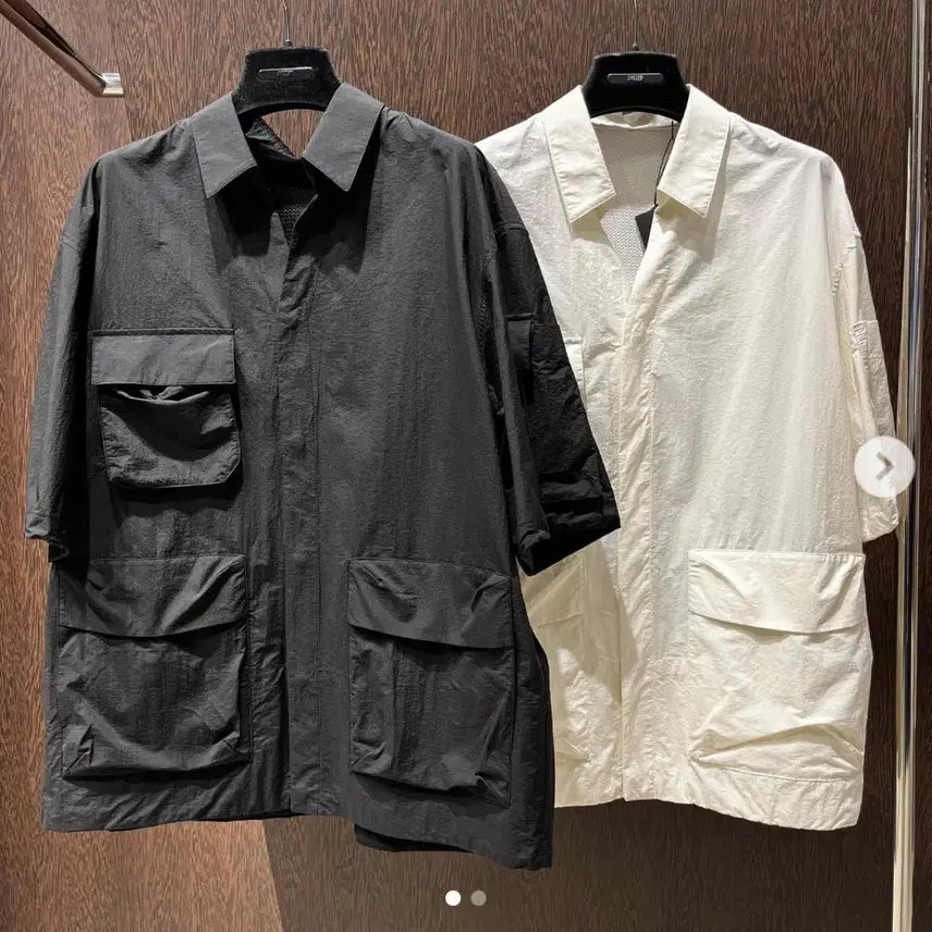 [BUNJANG] System Homme 22SS Multi Pocket Shirt Black / 22ss 시스템옴므 멀티 포켓 셔츠 100사이즈
