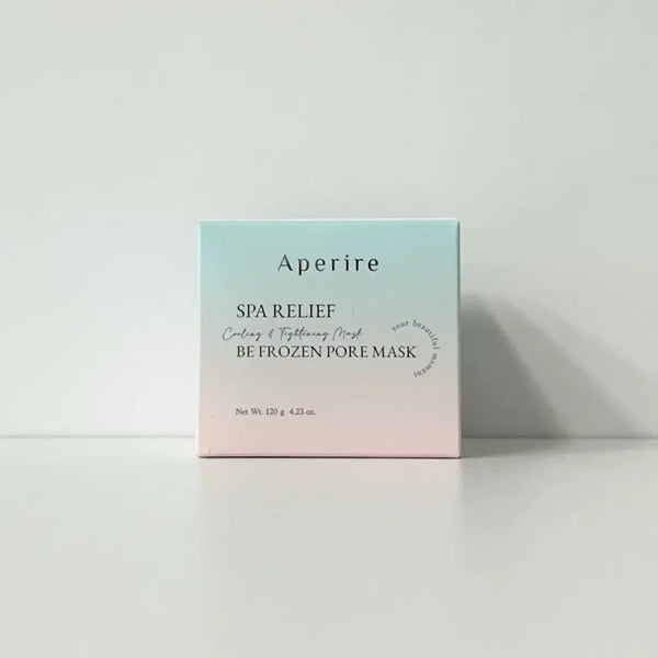 [BUNJANG] Aperire Spa Relief Be Frozen Glacier Clay Pore Mask 120g / 아페리레 스파 릴리프 비 프로즌 빙하토 포어 마스크 120g