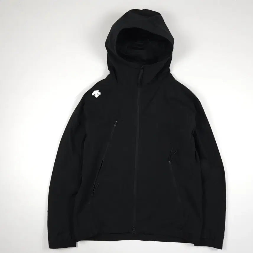 [BUNJANG] Descente Hooded Windbreaker Black / 데상트 후드 바람막이 블랙 [L]