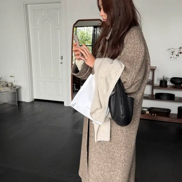 [BUNJANG] Urbanic 30 Sabre Alpaca Coat (Cappuccino Coffee) S / H8 에이치에이트코트! 얼바닉30 낫띵리튼 더바넷 파르벵 문달