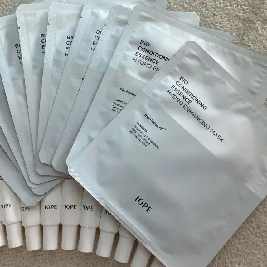 [BUNJANG] IOPE Ampoule Mask 10ea + Sunscreen 150ml Set / 아이오페 앰플 마스크 10개+선크림150ml