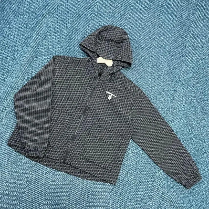 [BUNJANG] VINTRILL Check Windbreaker Jacket Women's M / [여성M] 빈트릴 체크 바람막이 만원샵