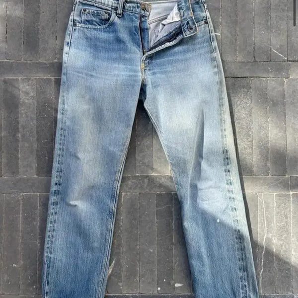 [BUNJANG] 70s USA Vintage Levi's 66 Big E 505 Selvedge Denim Pants / 70s USA 빈티지 리바이스 66전기 505 셀비지 데님팬츠