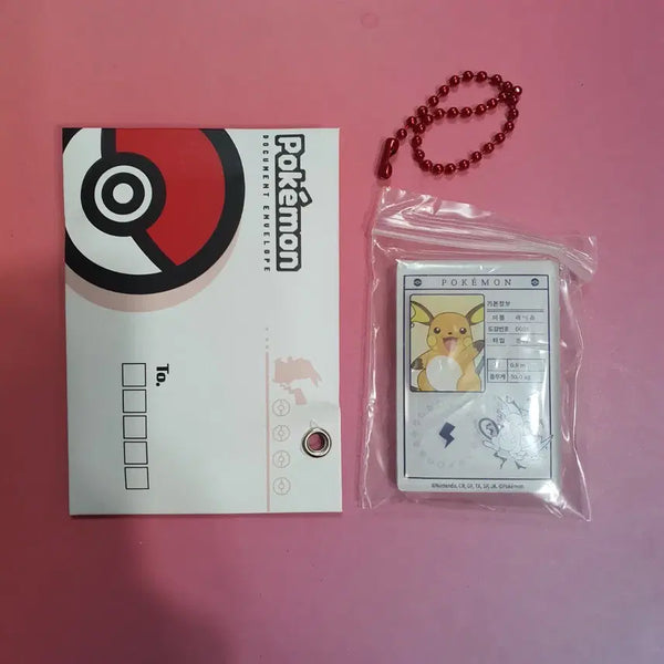 [BUNJANG] Lotte Ria Pokémon Zippo Lighter Raichu / 롯데리아 포켓몬 소개서 마그넷 라이츄