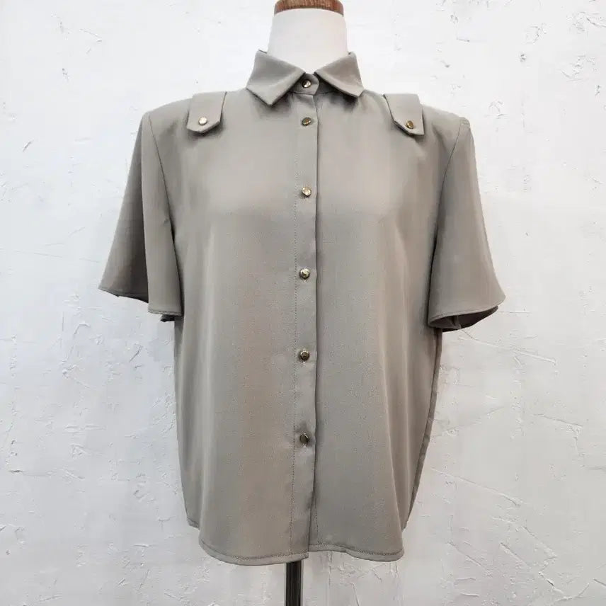 [BUNJANG] Basic Blouse Shirt / 기본 블라우스 셔츠