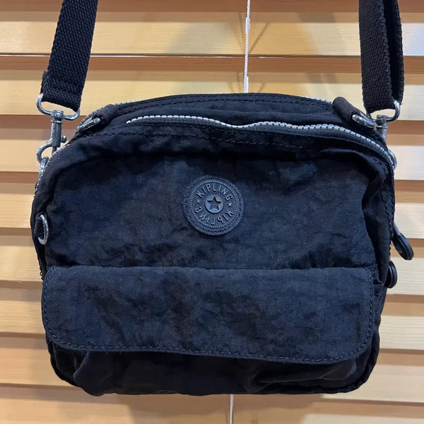 [BUNJANG] Kipling Nylon Crossbody Bag Black / 키플링 블랙 크로스백 나일론크로스백