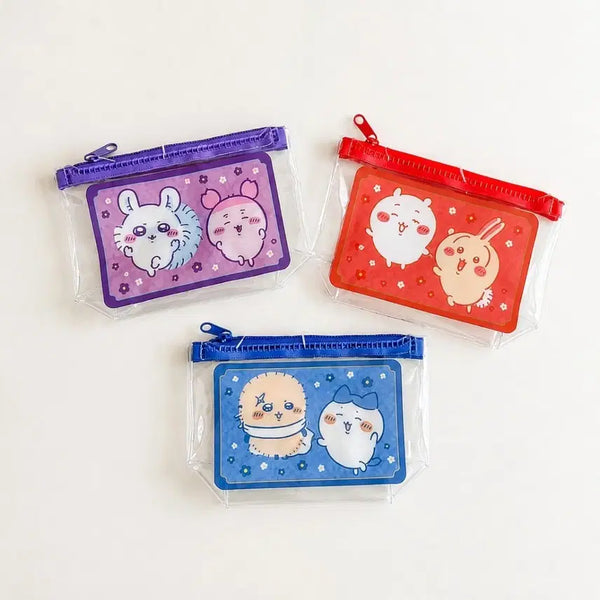 [BUNJANG] Chiikawa Clear Pouch PVC Material / 치이카와 투명 파우치 새상품 판매합니다!