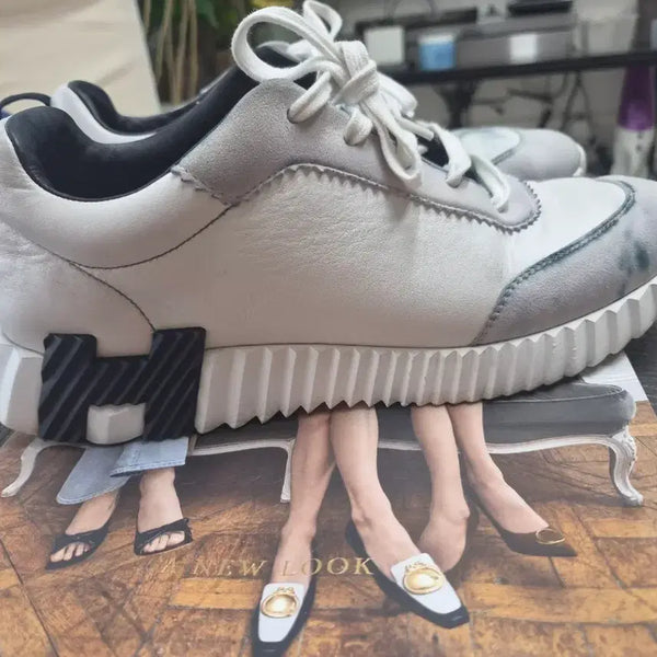 [BUNJANG] Hermes Balancing Sneakers (Size 41) / 에르메스 바운싱 (41)