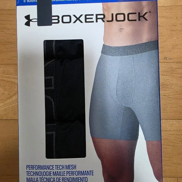 [BUNJANG] Under Armour UA Tech Mesh Boxer Briefs 3-Pack (Sealed) / 언더아머 ua 테크 메쉬 박서조크 3개입 3XL(미개봉)
