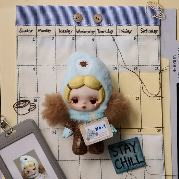 [BUNJANG] Pop Mart Skullpanda Off Mode Series Doll Keychain (Stay Chill) / (새상품) 팝마트 스컬판다 off 모드 시리즈 인형 키링(stay chill)