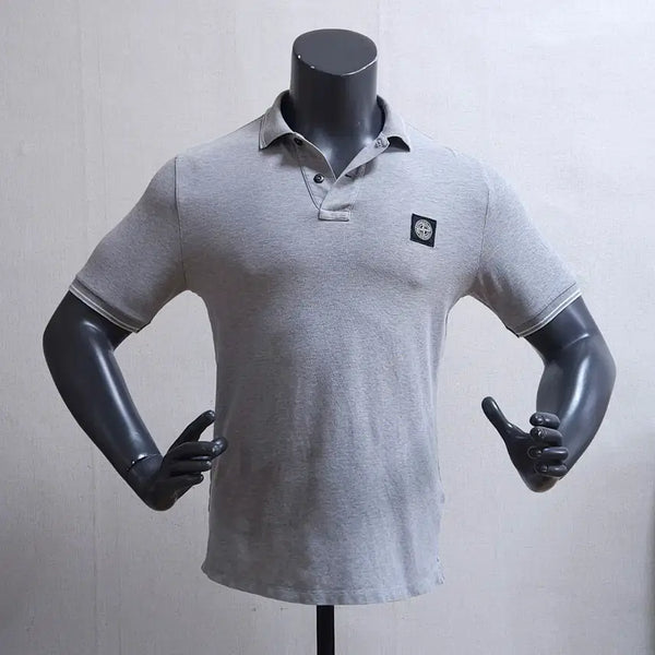 [BUNJANG] Stone Island Short Sleeve Polo Shirt / 스톤아일랜드 반팔 카라티 95 정품
