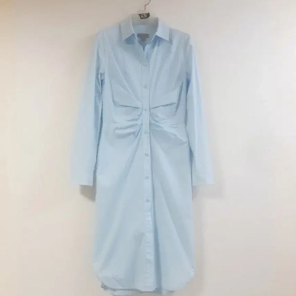 [BUNJANG] COS Draped Shirt Dress / 코스(COS) 드레이프 셔츠 원피스